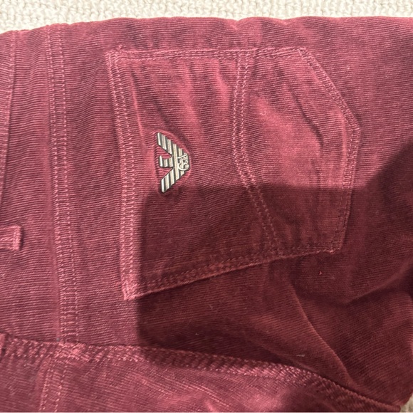 Emporia Armani boys corduroy velvet pants size 8 - Picture 4 of 7